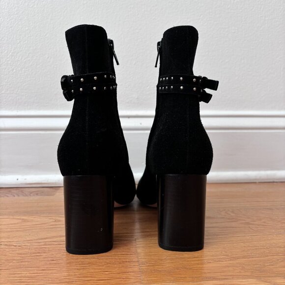 Paige Celia Studded Leather Ankle Booties - Picture 8 of 9
